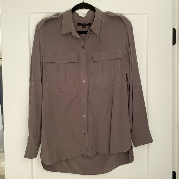 All Saints Millie shirt M - Picture 4 of 7